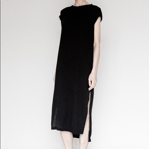 black crane Dresses & Skirts - black crane black emma cotton gauze dress size sm